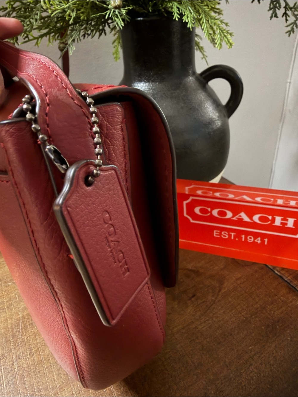 Coach Hudson Leatherware Crossbody Bag - Picture 7 of 12